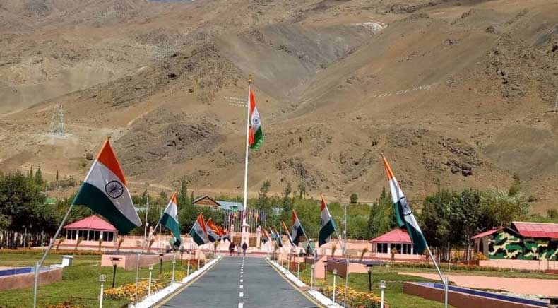 The Kargil War Memorial at Drass 